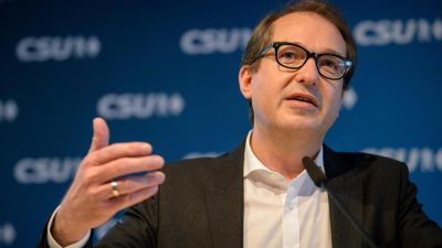 Dobrindt: CSU wirbt bis Sonntag um „maximale Zustimmung“ der Wähler in Bayern