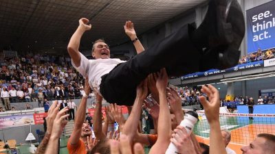 Berlin erneut deutscher Volleyball-Meister