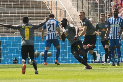 Leipzig stürmt mit Tor-Gala in Berlin nach Europa