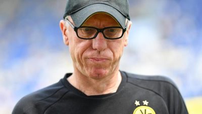 Trainer Peter Stöger und Borussia Dortmund trennen sich