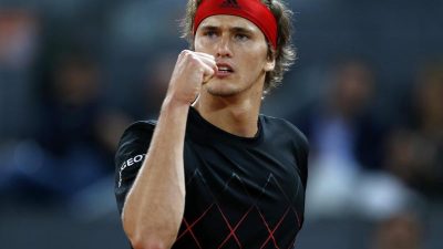 Alexander Zverev triumphiert beim Turnier in Madrid