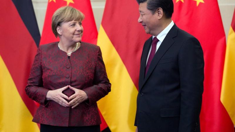 Merkel beginnt zweitägigen Besuch in China