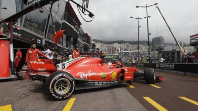 Vettel bei Monaco-Auftakt hinter Hamilton