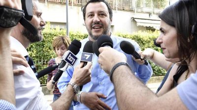 Salvini: „Ich unterschreibe nichts, solange sich Deutschland taub stellt“