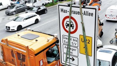 Diesel-Fahrverbot – Hamburger Polizei beginnt mit Kontrollen