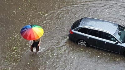 Starkregen und Unwetter: Drei Tote bei Überschwemmungen in Griechenland