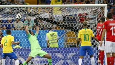 Brasilien stolpert: Schweiz raubt Neymar den Spaß