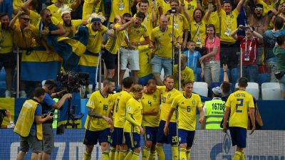 Gruppe F: Schweden schlägt Südkorea in deutscher Gruppe