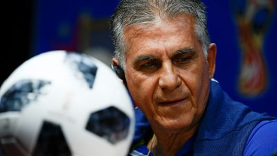 Iran-Coach Queiroz kündigt Portugal harten Kampf an