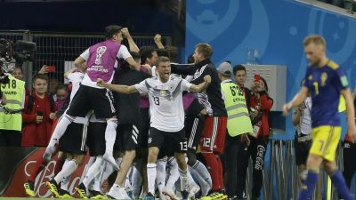 ARD: 27,48 Millionen sehen deutschen 2:1-Zittersieg gegen Schweden