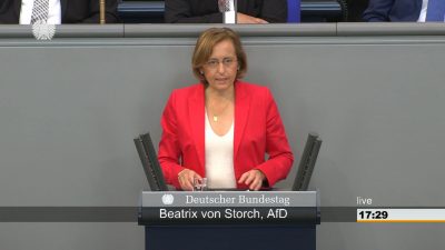 Debatte mit FDP – Beatrix von Storch: „Diese Regierung leidet an Realitätsverlust im fortgeschrittenen Stadium“
