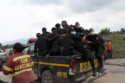 Neue heftige Explosion des Feuervulkans in Guatemala