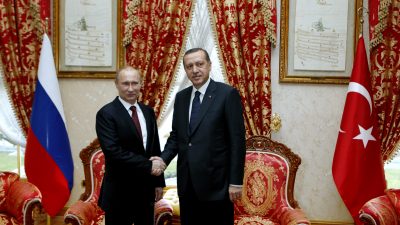 Putin lobt „große politische Autorität“ Erdogans