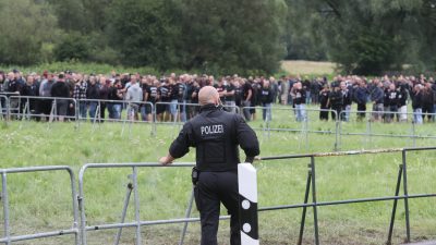 Zahlreiche Anzeigen gegen Teilnehmer des rechten Rockkonzerts in Thüringen