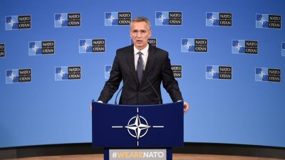 Nato sichert Ukraine Unterstützung im Konflikt mit Russland zu