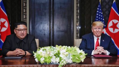 Weißes Haus: Derzeit kein weiteres Treffen Trumps mit Kim in Planung