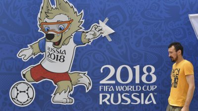 Russisches Fernsehen löscht britische Botschaft aus WM-Video