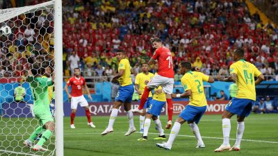 WM 2018 im Newsticker: Das Spiel Schweiz – Brasilien endet mit einem 1:1