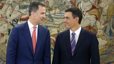Sánchez leistet Amtseid als Ministerpräsident Spaniens