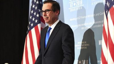USA isoliert: Tiefer Dissens bei den G7-Finanzministern