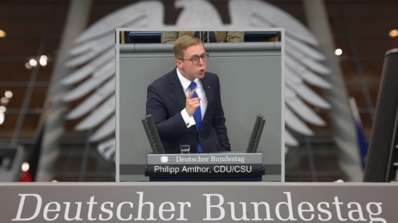 „Keiner von uns Moslem, der das nicht singen kann“: CDU-Jungstar Amthor des „Rassismus“ verdächtigt