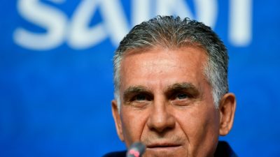 Irans Coach Queiroz vor WM-Auftakt: „Siege sind beste Medizin“