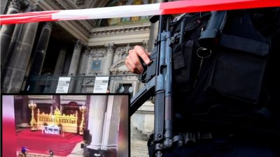 Polizeischüsse im Berliner Dom: Video des Vorfalls aufgetaucht – Mann (53) aus Wien im künstlichen Koma