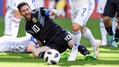 Fußball-WM: Argentinien gegen Island nur unentschieden