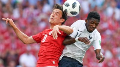 Fußball-WM: Dänemark und Frankreich kommen torlos ins Achtelfinale