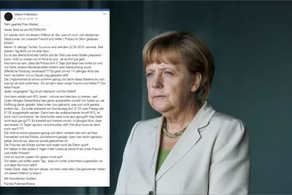 Mädchen-Mord in Wiesbaden: Verzweifelte Mutter der vermissten Susanna schrieb Hilfe-Brief an Angela Merkel