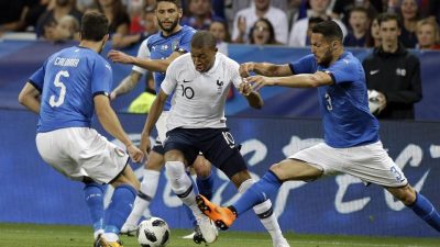 Mitfavorit Frankreich in starker Form – 3:1 gegen Italien