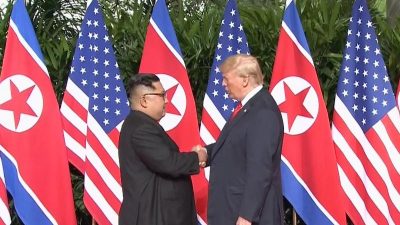 Trump bezeichnet erstes Gespräch mit Kim als „very, very good“
