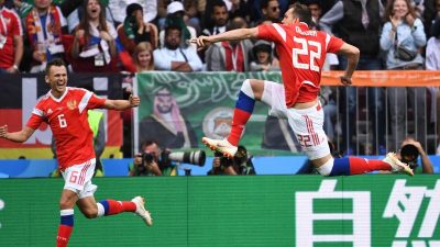 Russland nach 5:0-Auftaktsieg stolz und erleichtert