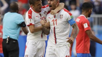 Kolarov führt Serbien zum Sieg über Costa Rica