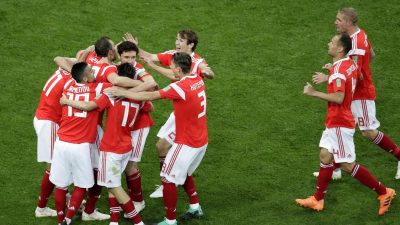 Russische Torgala trotz Salah-Comeback: 3:1 über Äygpten