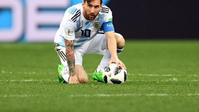 Keine Worte, keine Taten: „Argentinien ist verloren. Messi ist verloren“