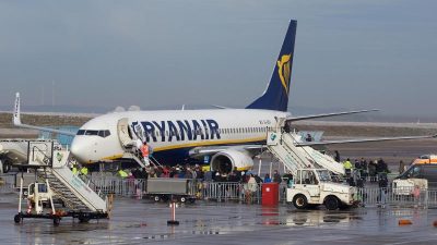 Ryanair streicht wegen Pilotenstreiks am Freitag fast alle Deutschlandflüge