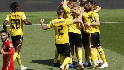 Toreshow von Lukaku & Hazard: Belgien glänzt gegen Tunesien