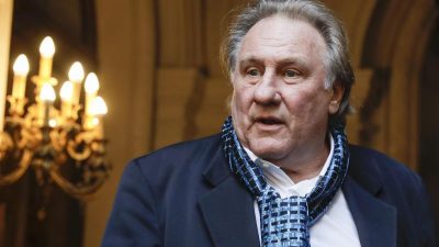 Schauspieler Depardieu stellt Mitgliedschaft in französischer Ehrenlegion „zur Verfügung“