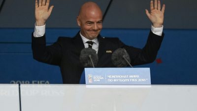 FIFA: Infantino „sehr zufrieden“ mit Videobeweis