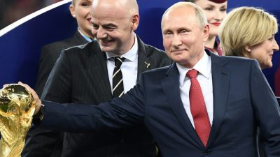 Putin: „Fast 25 Millionen Cyberattacken während der WM“