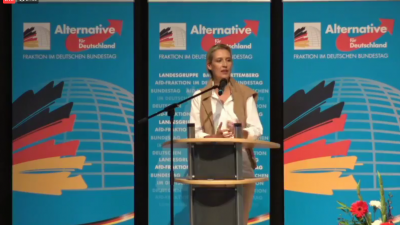 LIVE aus Stuttgart: Alice Weidel analysiert die derzeitige Politik und die Rolle der AfD