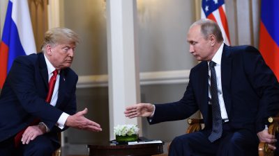 Gipfel in Helsinki: Trump hofft auf „außerordentliche Beziehung“ zu Putin