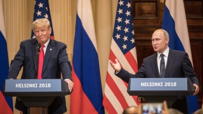 Putin: Moskau hat kein kompromittierendes Material gegen Trump