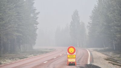 Video: Brände in Schweden lodern weiter – auch in Lettland gibt es Wald-, Busch- und Torfmoorbrände