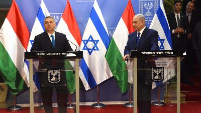 Zu Besuch in Israel: Orban betont „Null Toleranz“ gegenüber Antisemitismus