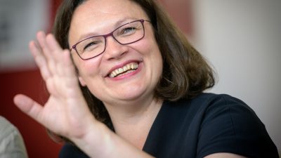 SPD hat sich „gut berappelt“: Nahles zieht nach 100 Tagen als Partei-Vorsitzende gemischte Bilanz