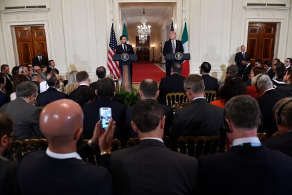 Donald Trump empfängt Italiens Regierungschef im Weißen Haus