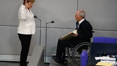 Schäuble: „Wir sehen und spüren nun konkret, was Globalisierung bedeutet und mit uns macht – ob es uns gefällt oder nicht“