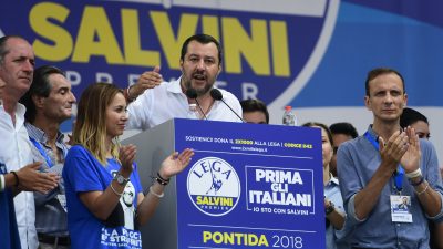 Italien: Salvini will europaweites Bündnis gegen „Masseneinwanderung“